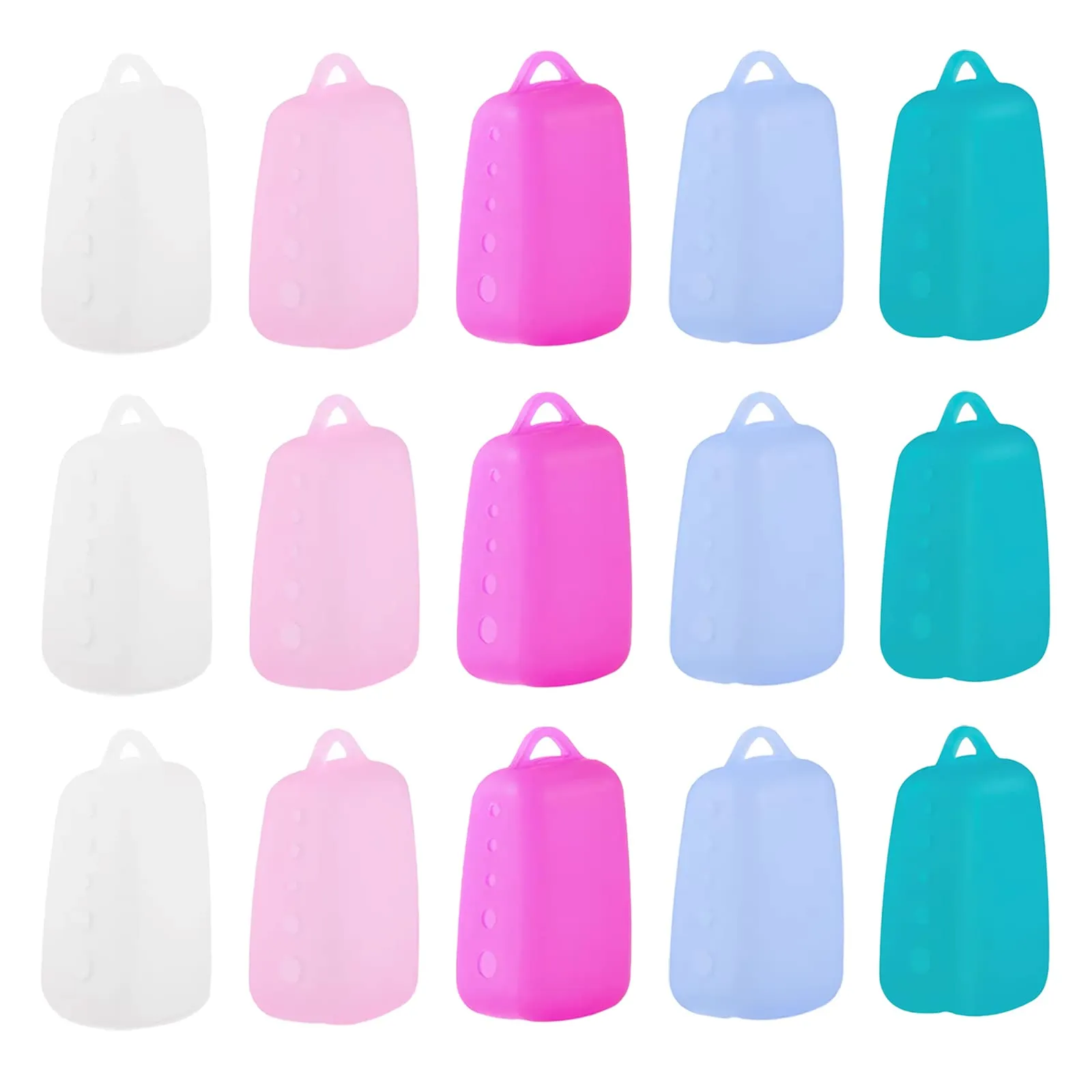 15 Pcs Toothbrush Cover Caps Silicone Toothbrush Head Covers Toothbrush Protective Cases for Travel and Home