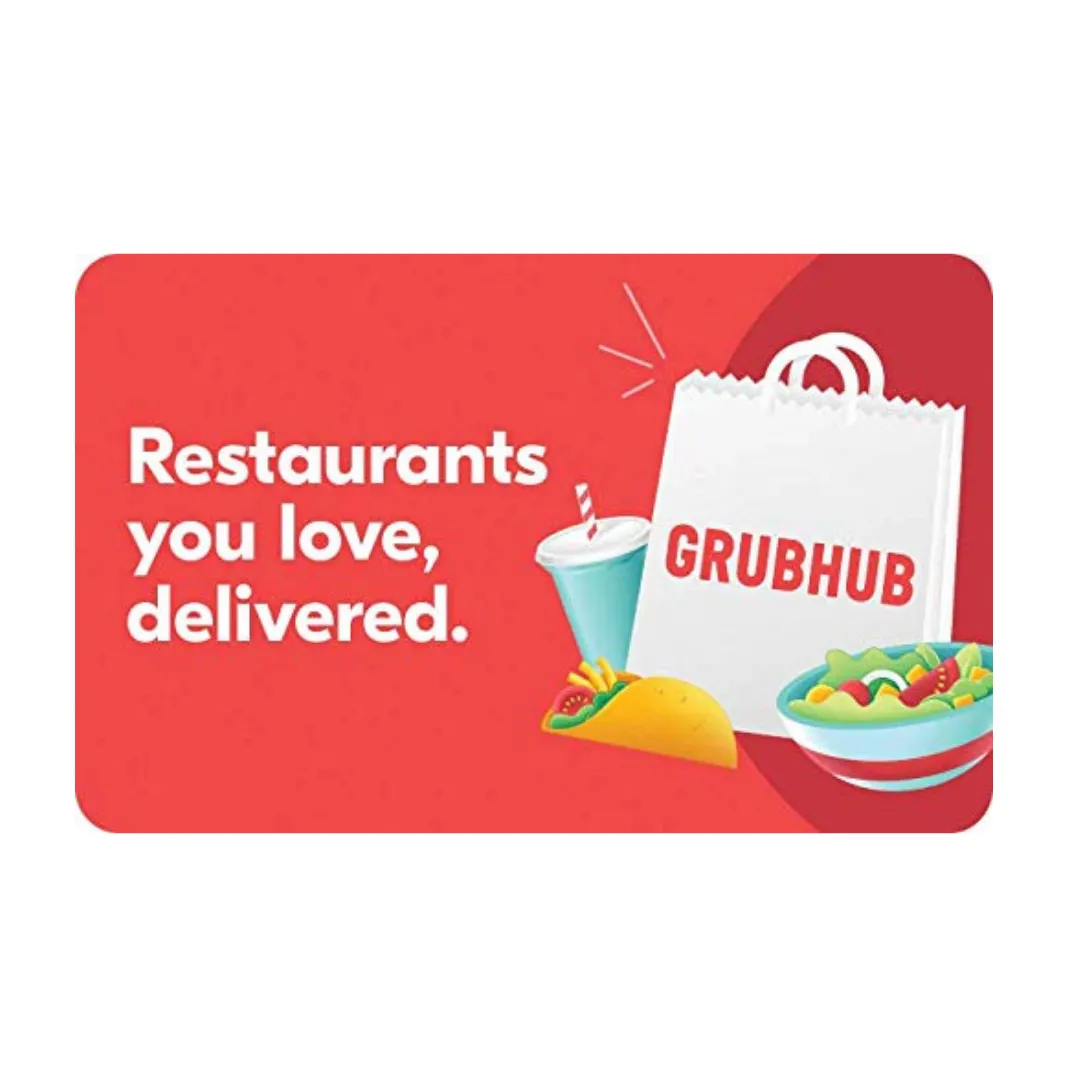 $50 Grubhub, Gap, Old Navy, Topgolf, And More Gift Cards