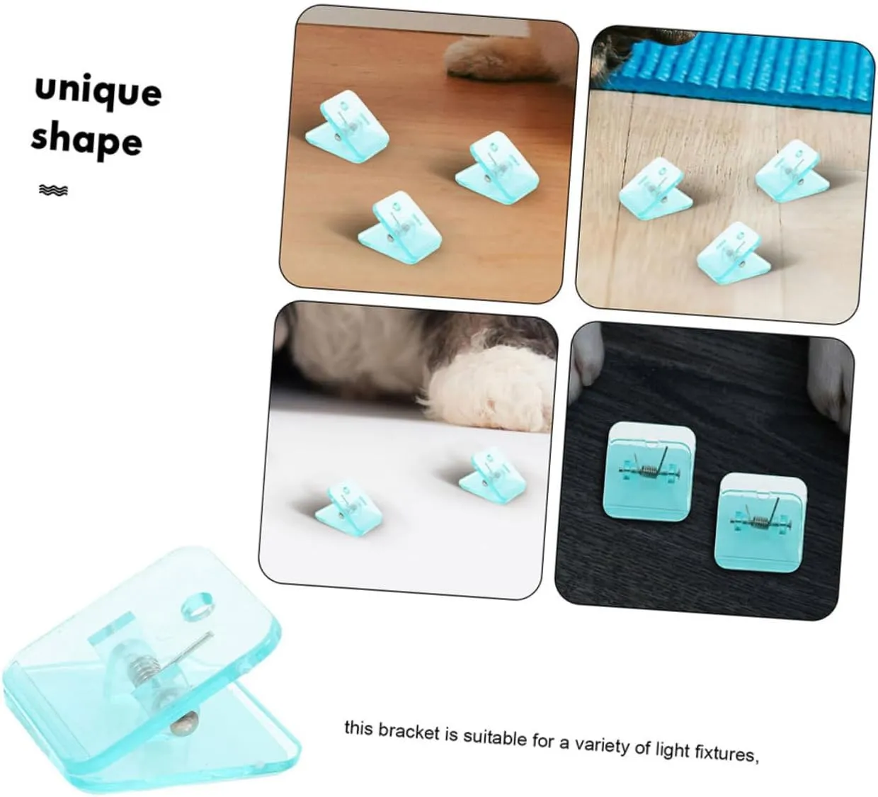 8pcs Dog Pee Pad Holder Puppy Training Supplies Potty Pad Clip for Small Dogs