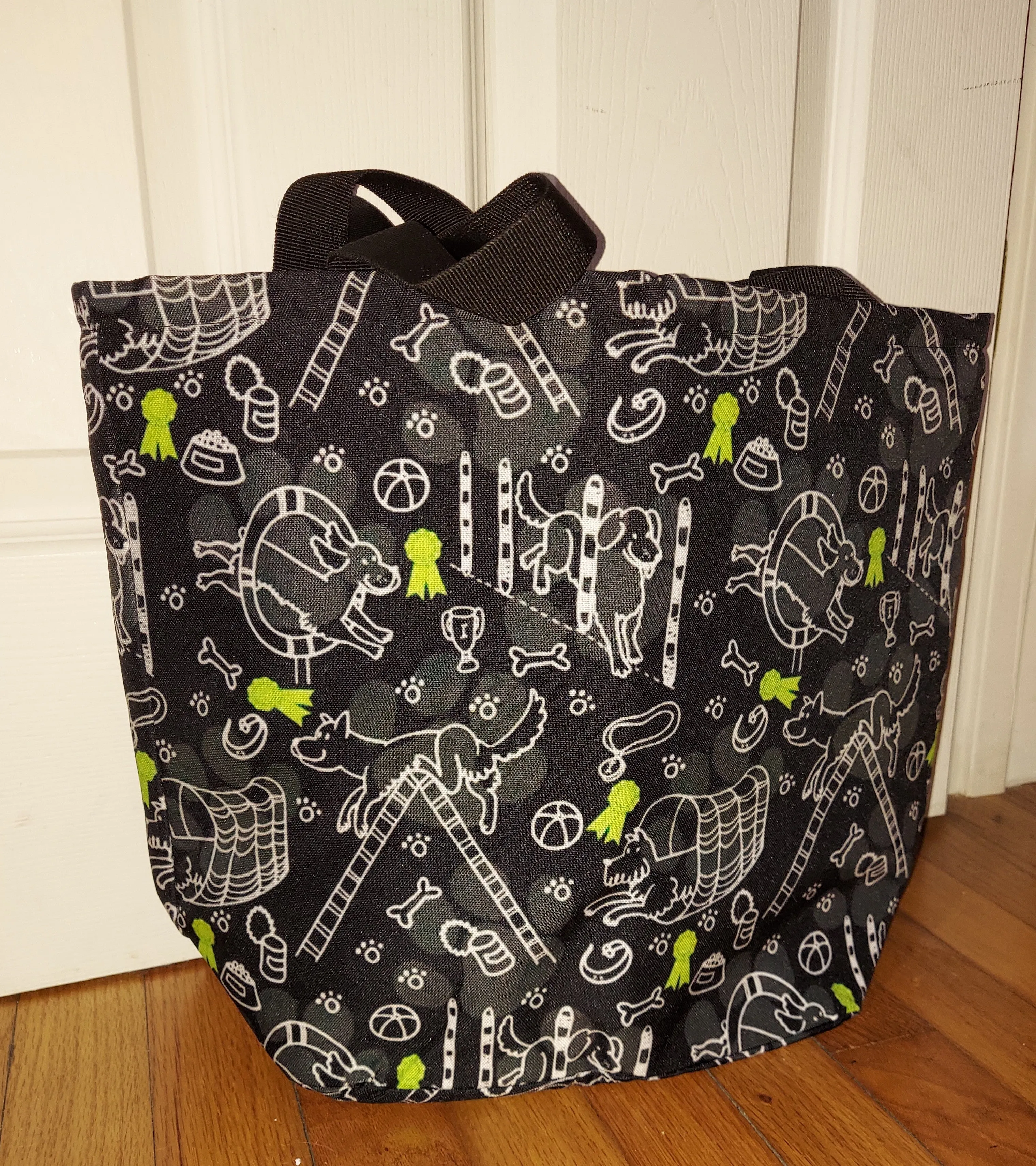 Agility MACH Obedience Dog Breed Theme Ladies Purse Tote Carry-All Bag