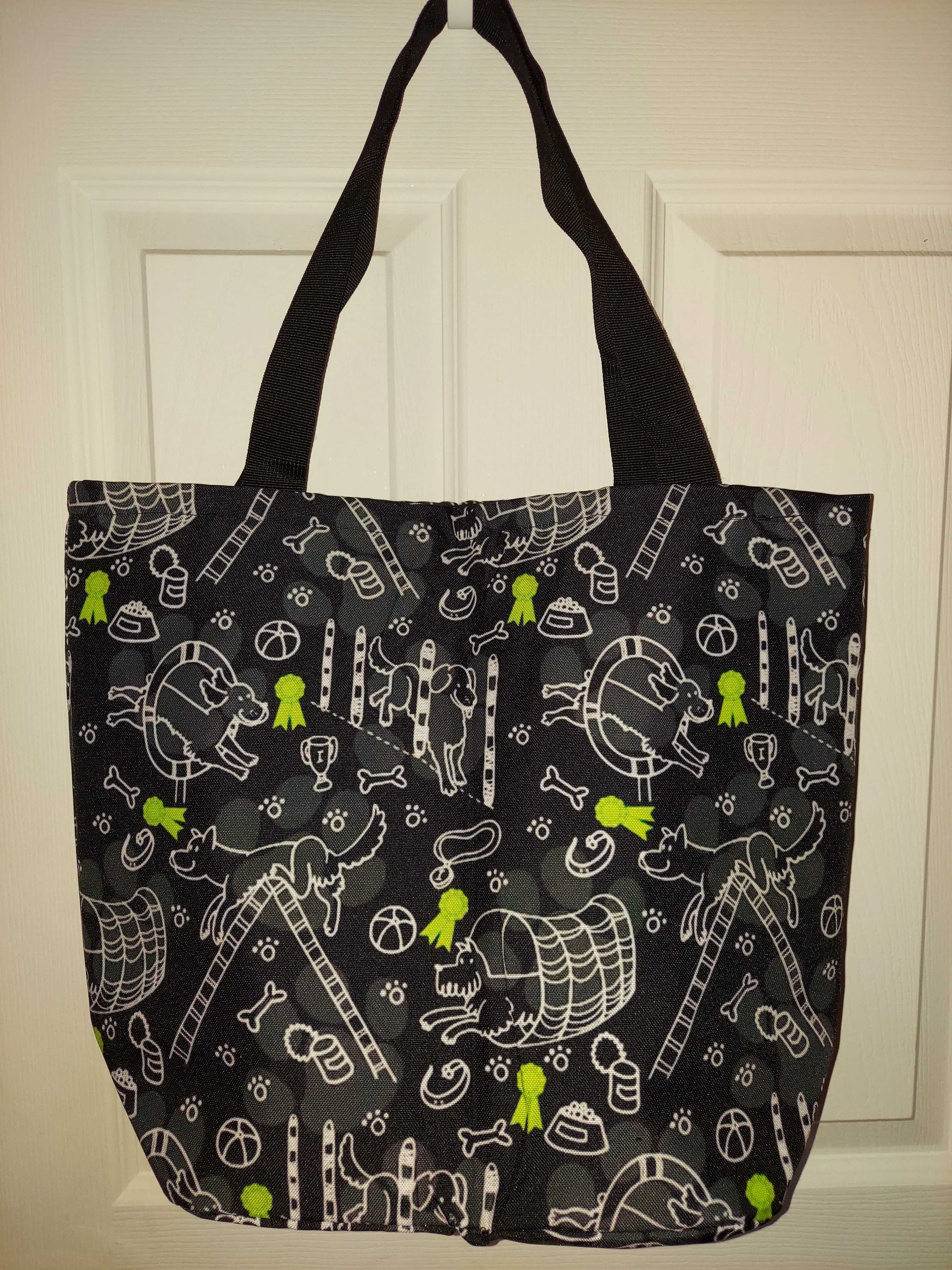 Agility MACH Obedience Dog Breed Theme Ladies Purse Tote Carry-All Bag
