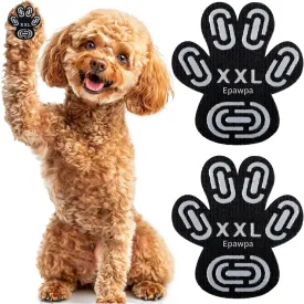 Anti-Slip Dog Paw Protectors for Senior Dogs - Traction Pads for Hardwood Floors & Hot Pavement, Durable Dog Paw Grips with Strong Traction (5 Sets, 20 Pcs) XXL