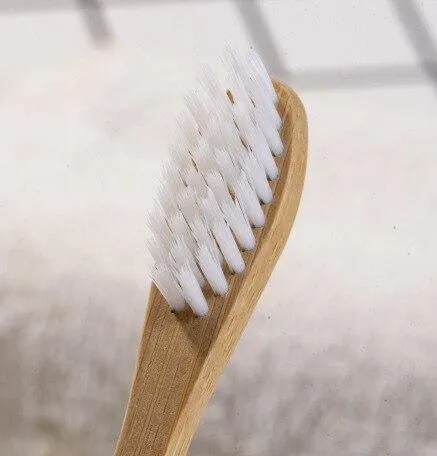 Bamboo Kids Toothbrushes - Eco-Friendly, Biodegradable Pack of 50