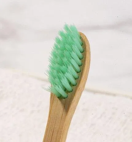 Bamboo Kids Toothbrushes - Eco-Friendly, Biodegradable Pack of 50