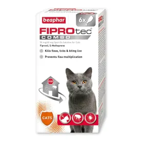 Beaphar Fiprotec Combo For Cats - Pack of 4
