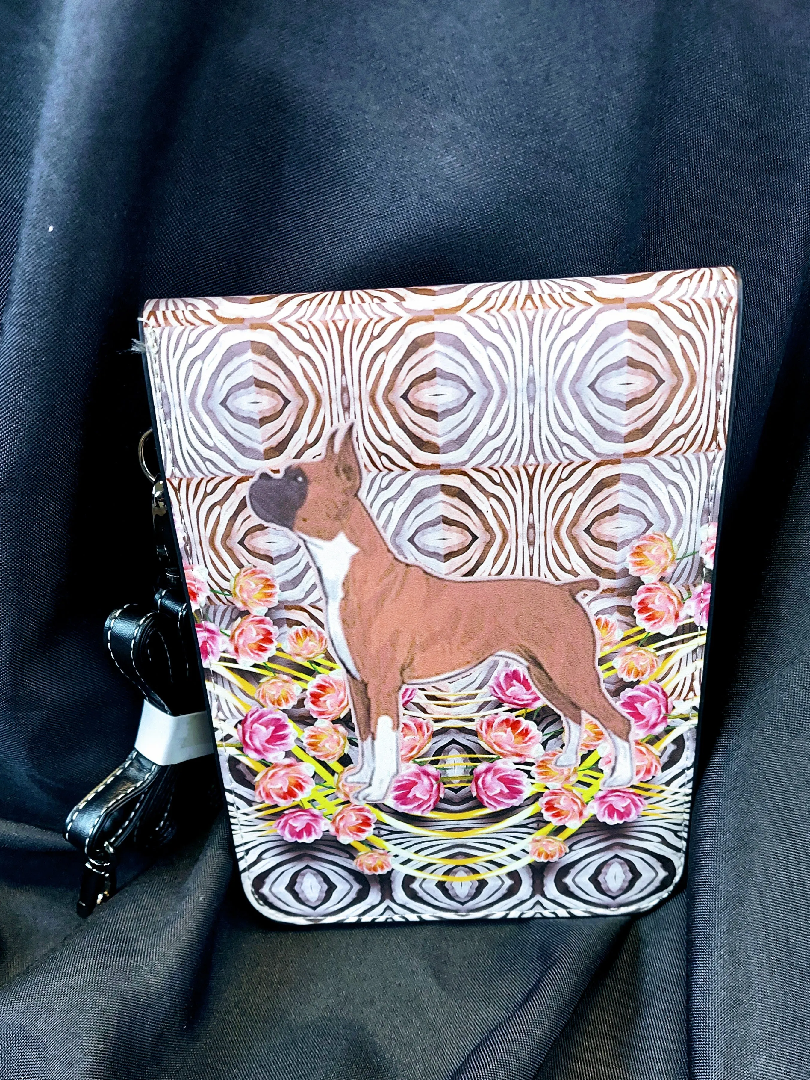 Boxer Dog Ladies Crossbody Purse Handbag