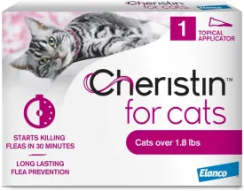 Cat Cheristin Cat Flea Treatment & Prevention for Cats | 1 Topical Dose Provides up to 6 Weeks of Coverage | 1 Ct.