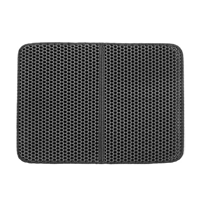 Cat Litter Mat Pad Double Layer Folden Waterproof Cat Trapping Pet Mat