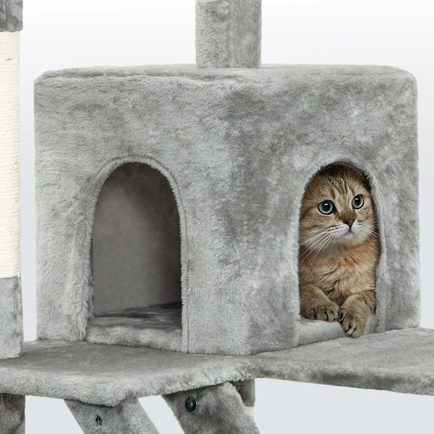 Cat Scratching Tree, Large Size, with Ladders and Looking Platforms