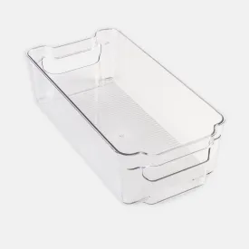 Clear Stackable Storage Bins