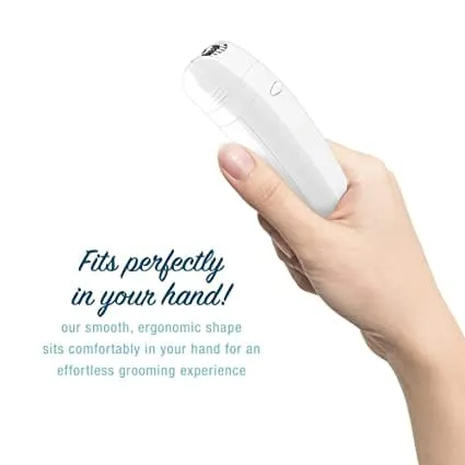 Conair® Satiny Smooth® Total Body Duo Epilator, Cordless Rechargeable features 40 tweezers to quickly remove even the finest hair at the root for smooth skin- E20
