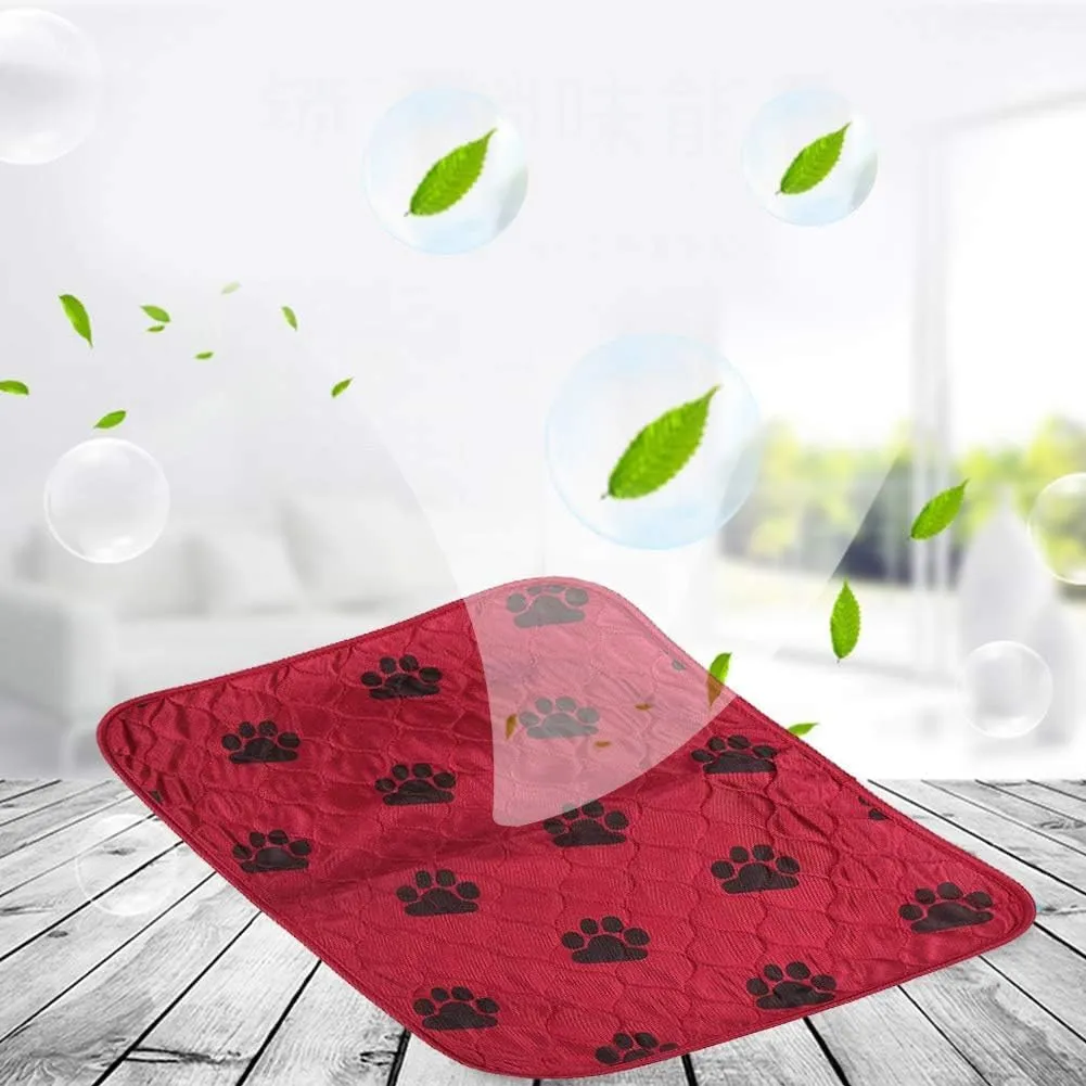 Cyrank Reusable Dog Pee Pads, Washable Pee Pads for Dogs Training Pads for Dogs Puppy Potty Training Pads Potty Pads for Puppies Dog Whelping Pads Dog Mat Pee Pad for Pig Mat, 40 * 60cm