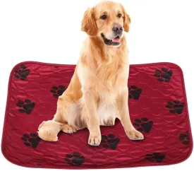 Cyrank Reusable Dog Pee Pads, Washable Pee Pads for Dogs Training Pads for Dogs Puppy Potty Training Pads Potty Pads for Puppies Dog Whelping Pads Dog Mat Pee Pad for Pig Mat, 40 * 60cm