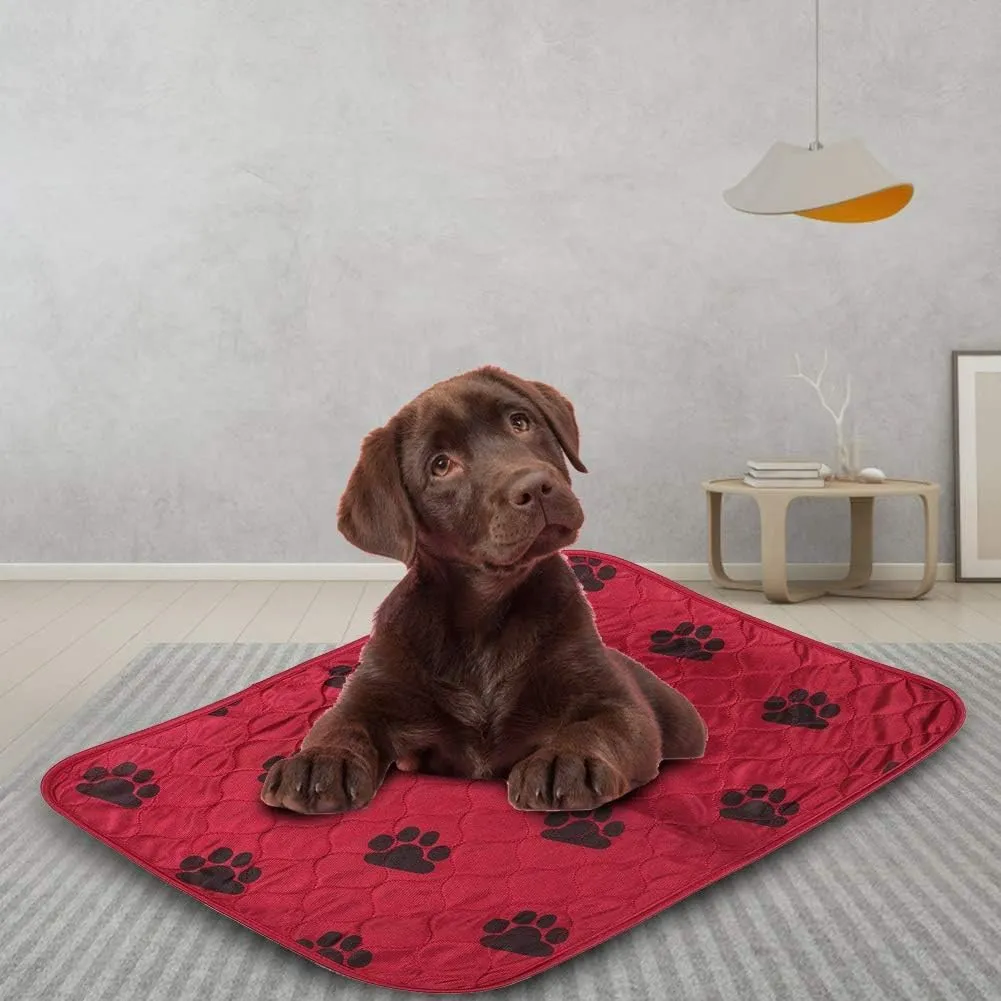 Cyrank Reusable Dog Pee Pads, Washable Pee Pads for Dogs Training Pads for Dogs Puppy Potty Training Pads Potty Pads for Puppies Dog Whelping Pads Dog Mat Pee Pad for Pig Mat, 40 * 60cm