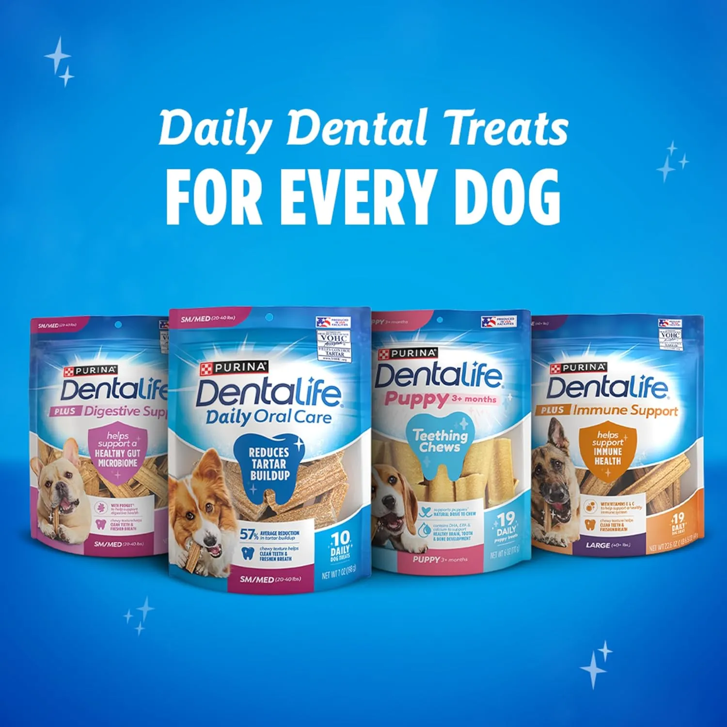 DentaLife ActivFresh Dog Chews for Small and Medium Dogs 20-40 lbs., Dental Chews to Freshen Breath, Chicken Flavor, 15.5 oz., 21 Chews - 21 ct. Pouch