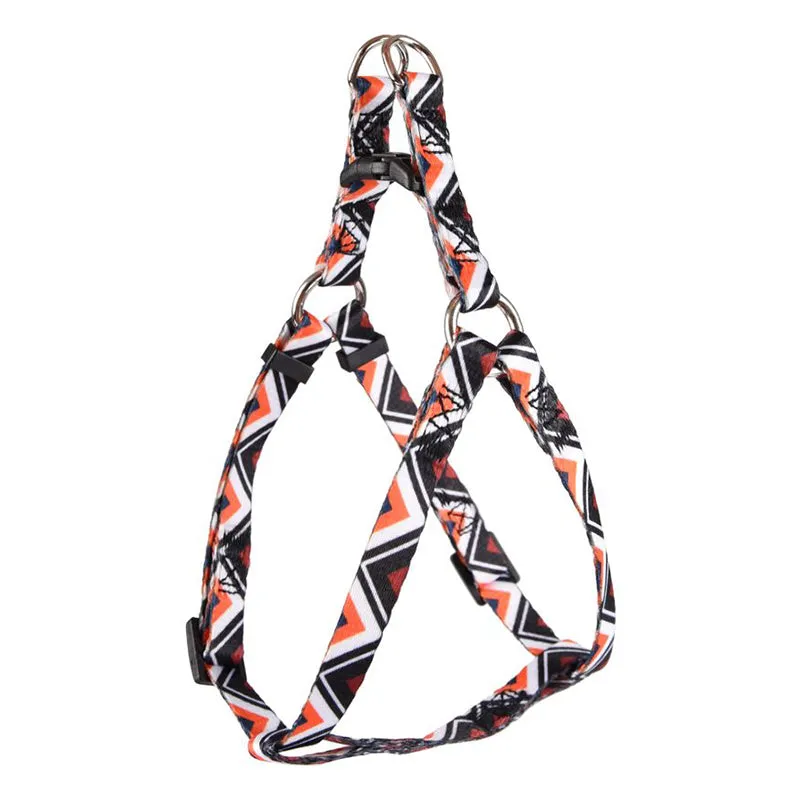 Dog Harness Step&Go Stian - Orange/White