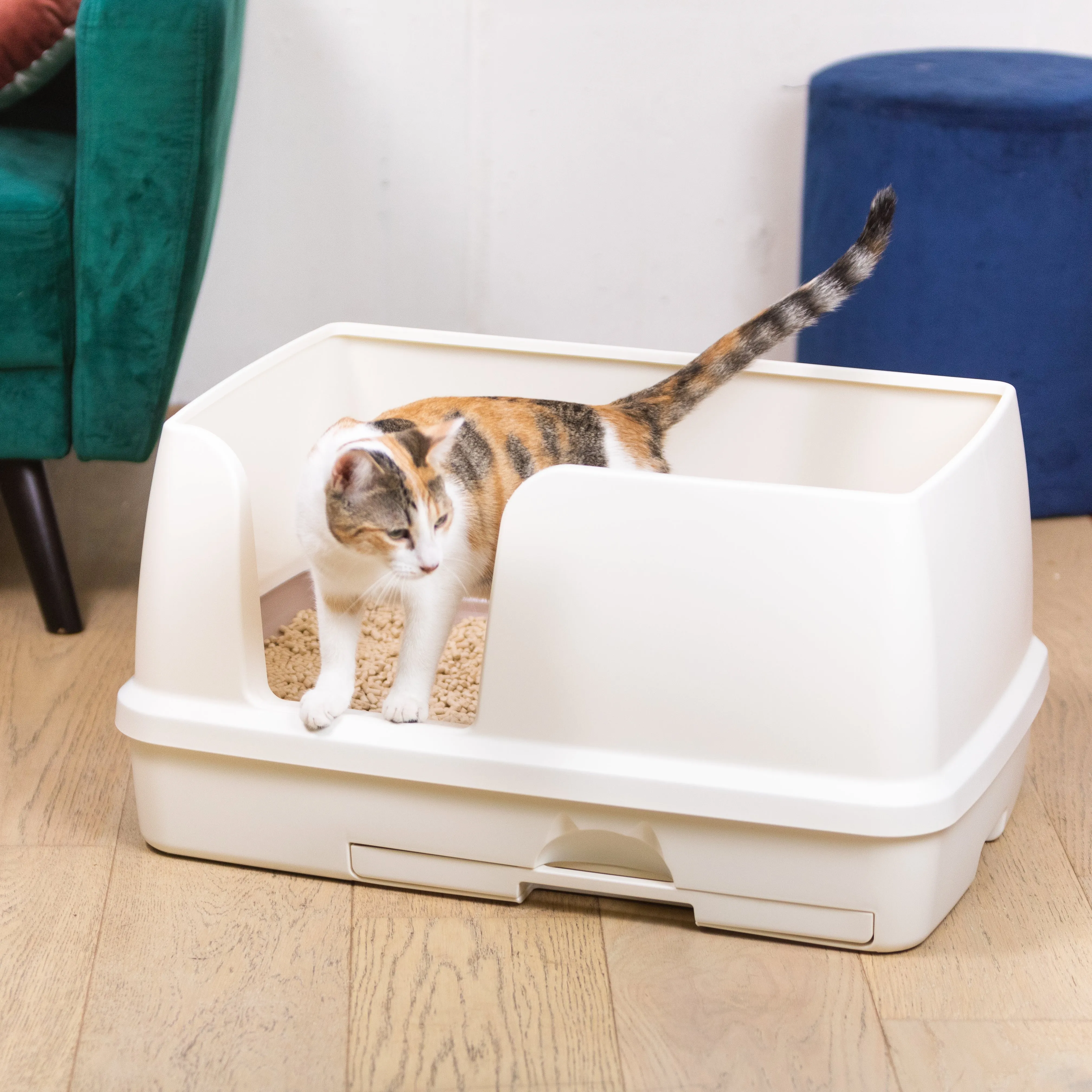 Ezi-LockOdour Dual Layer Cat Litter System Extra Large Cat Litter Tray