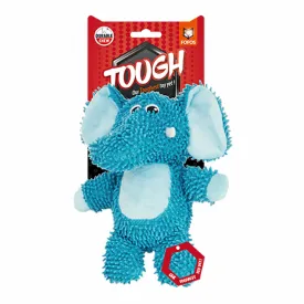 Fofos Elephant Tough Toy for Dogs | For Medium Chewers (Blue)