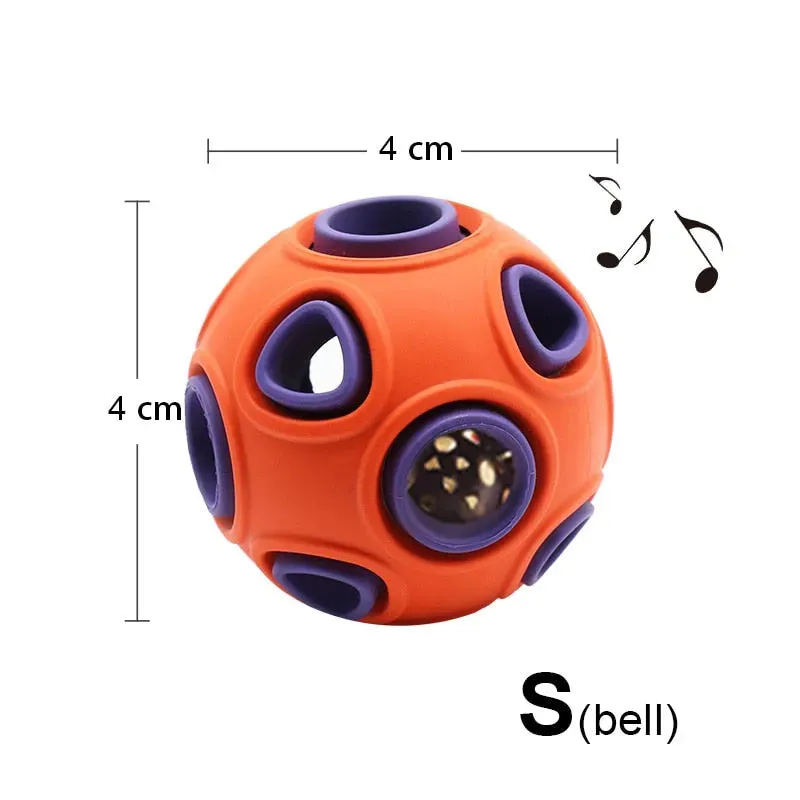 Funny Interactive Pet Dog Toy - Rubber Chew Ball for Dogs