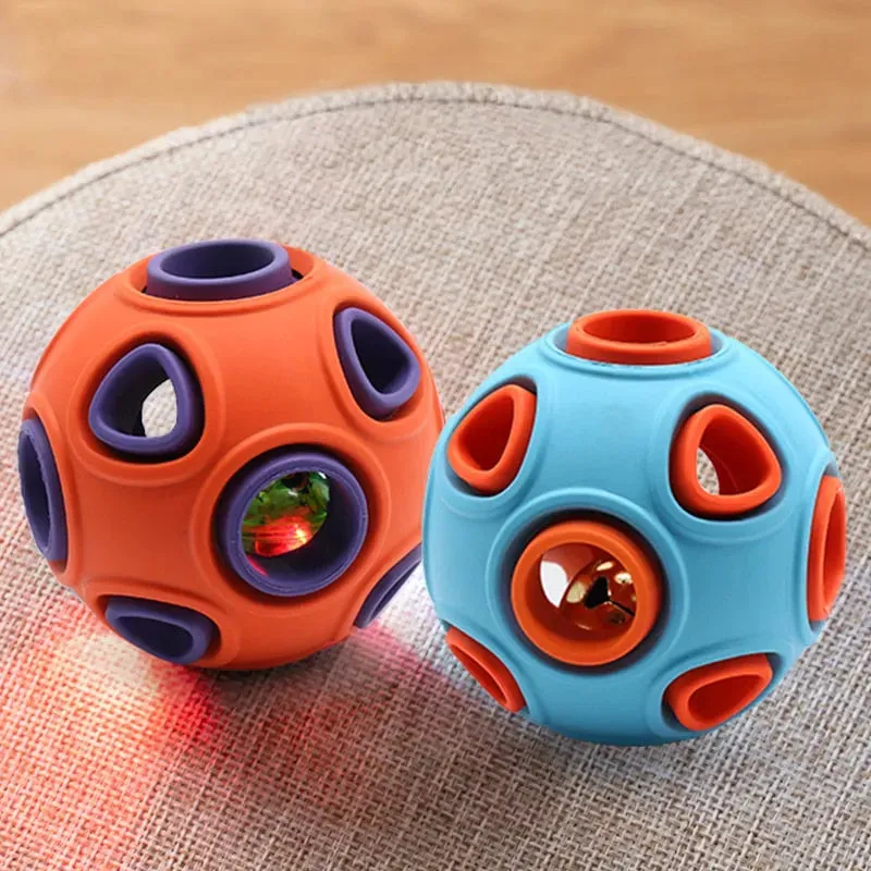 Funny Interactive Pet Dog Toy - Rubber Chew Ball for Dogs