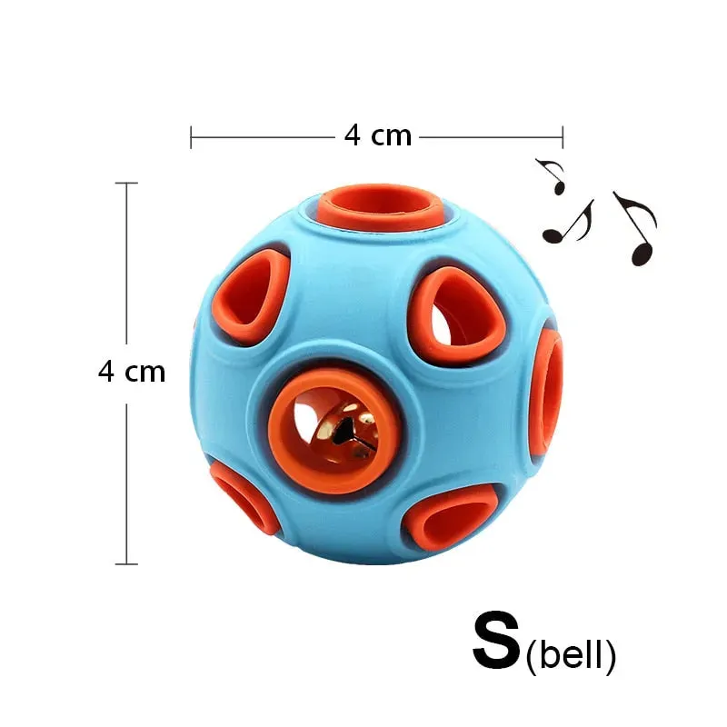 Funny Interactive Pet Dog Toy - Rubber Chew Ball for Dogs