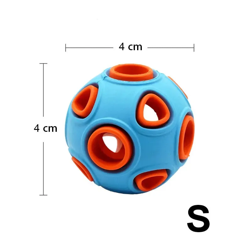 Funny Interactive Pet Dog Toy - Rubber Chew Ball for Dogs