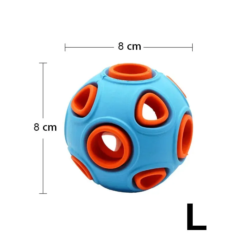 Funny Interactive Pet Dog Toy - Rubber Chew Ball for Dogs