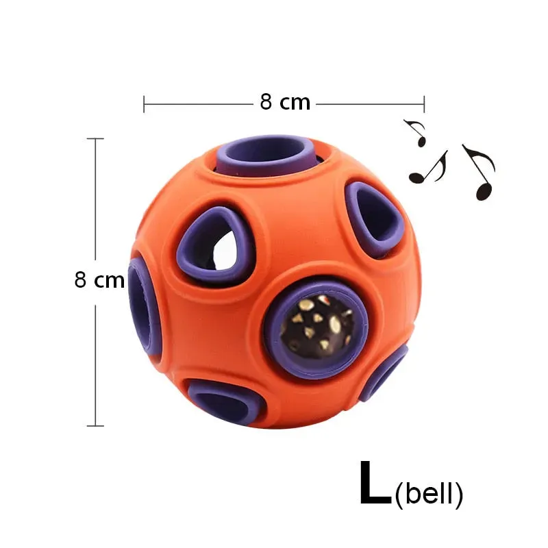 Funny Interactive Pet Dog Toy - Rubber Chew Ball for Dogs