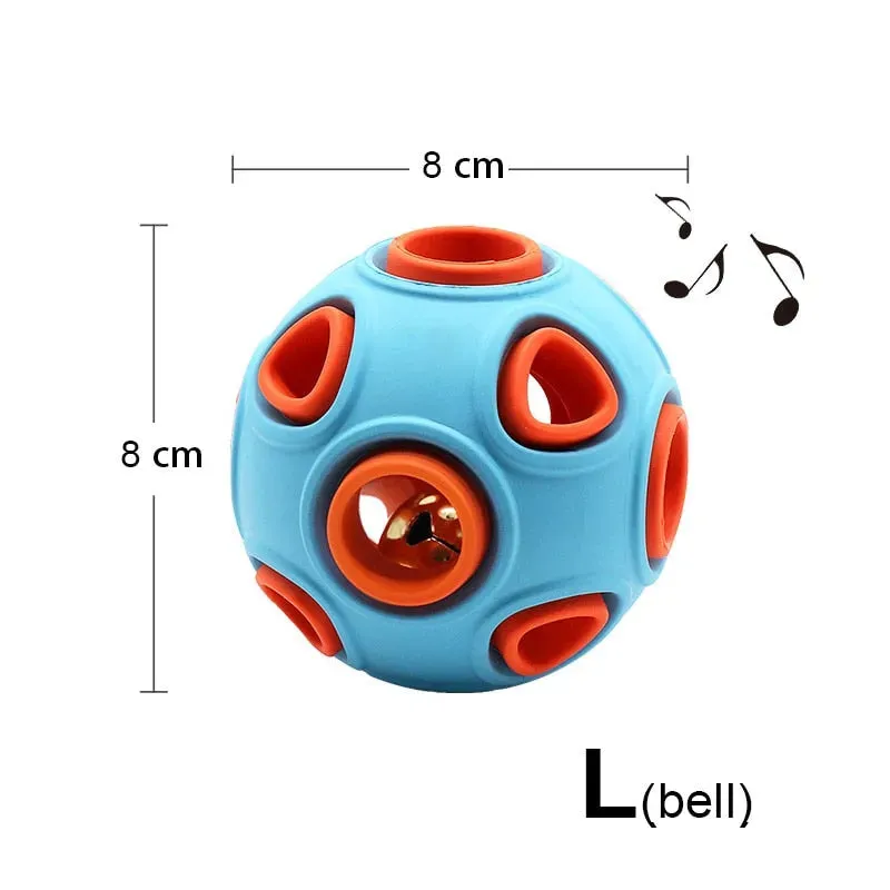 Funny Interactive Pet Dog Toy - Rubber Chew Ball for Dogs