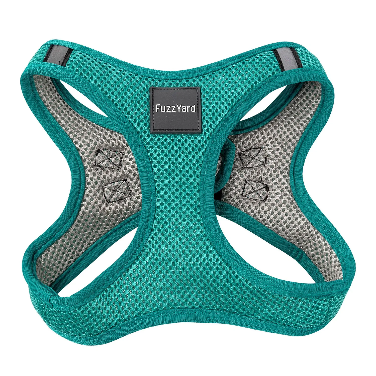 FuzzYard Lagoon Step In Dog Harness Teal