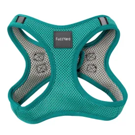 FuzzYard Lagoon Step In Dog Harness Teal