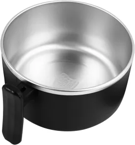Garneck Stainless Steel Instant Noodle Bowl Heat Insulation Food Bowl for Travel Camping and School Lunches Compact Practical Design for Daily Use No Tableware