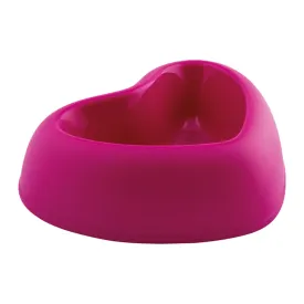 Georplast That's Amore Plastic Pet Bowl Pink