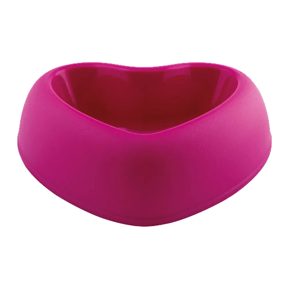 Georplast That's Amore Plastic Pet Bowl Pink