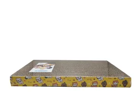 Goofy Tails Recycled Paper Shaped Cat Scratcher - Flat