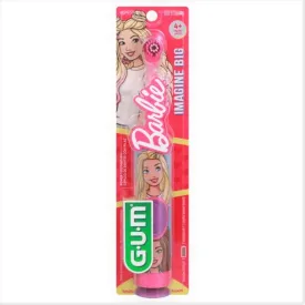 GUM x Barbie Electric Toothbrush With Suction Base, 1 ct - Soft