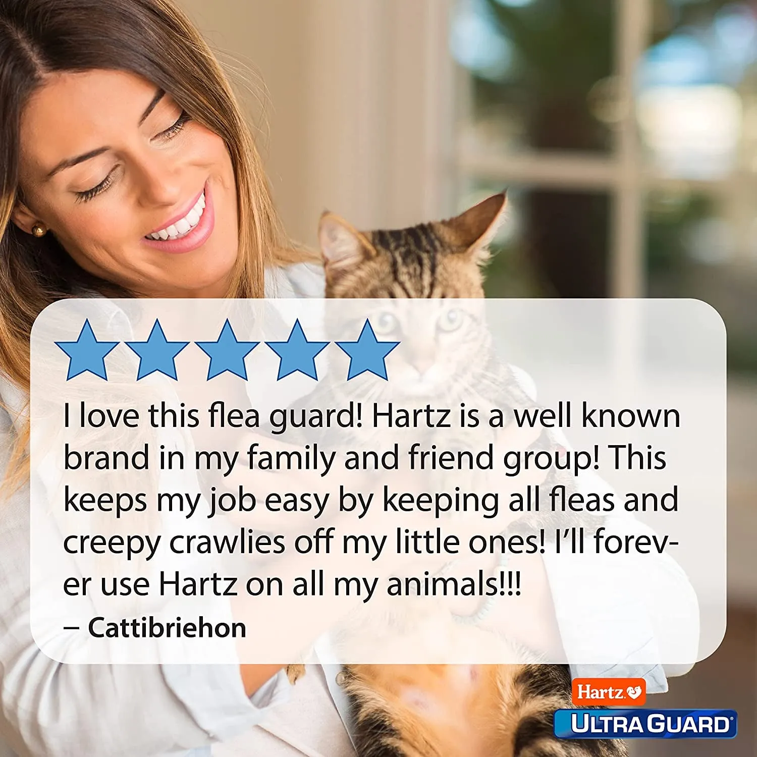 Hartz Ultraguard Topical Flea & Tick Prevention for Cats and Kittens - 3 Monthly Treatments