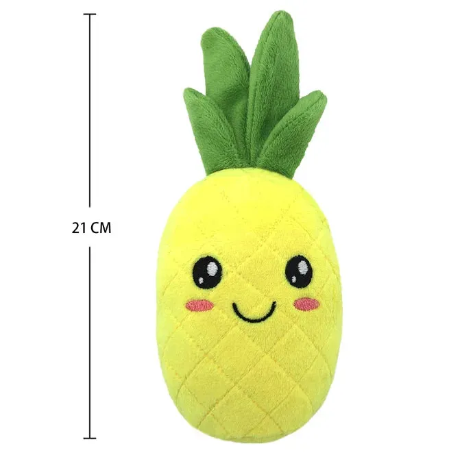 Interactive Squeaky Plush Dog Toys