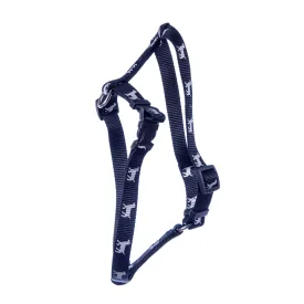 Jeffers Reflective Hound Series Nylon Dog Harness, 5/8" x 12" to 20"