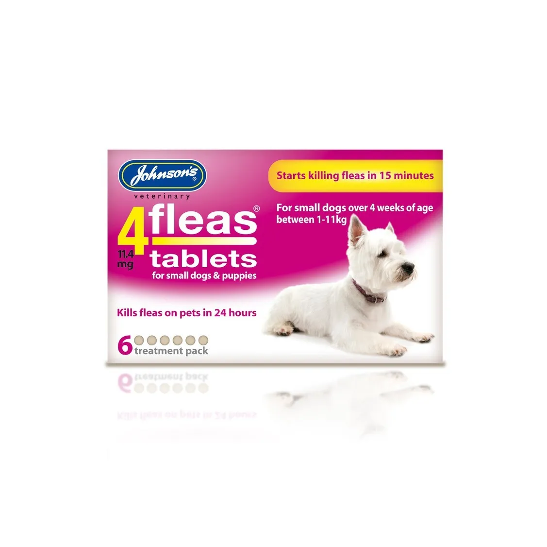 Johnsons 4Fleas Tablets for Dogs