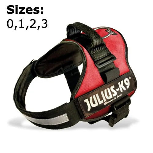 Julius-K9 Power Harness Red