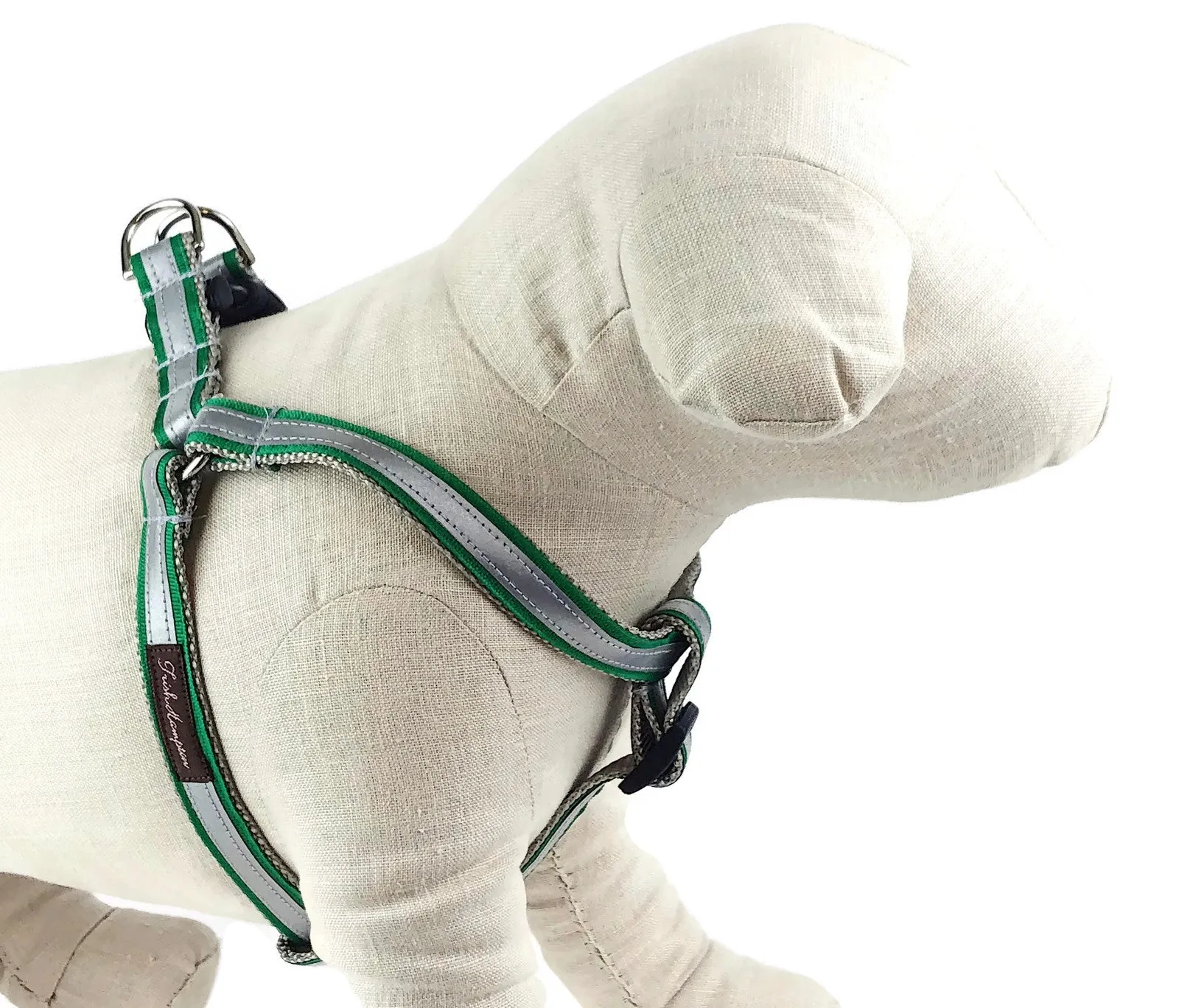 Kelly Green Reflective- 3M - Dog Harness - 411