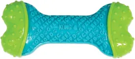KONG CoreStrength Bone - Dog Dental Chew Toy - Durable, Multi-Layered Dog Toy for Enrichment Play & Dental Care - with Textured Body for Teeth Cleaning - for Small/Medium Dogs