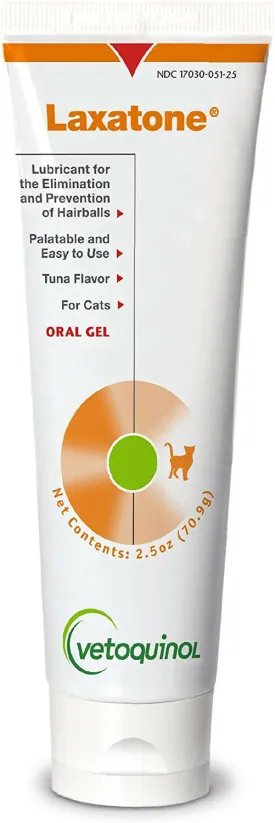 Laxatone Gel Hairball Control for Cats (Tuna Flavor)