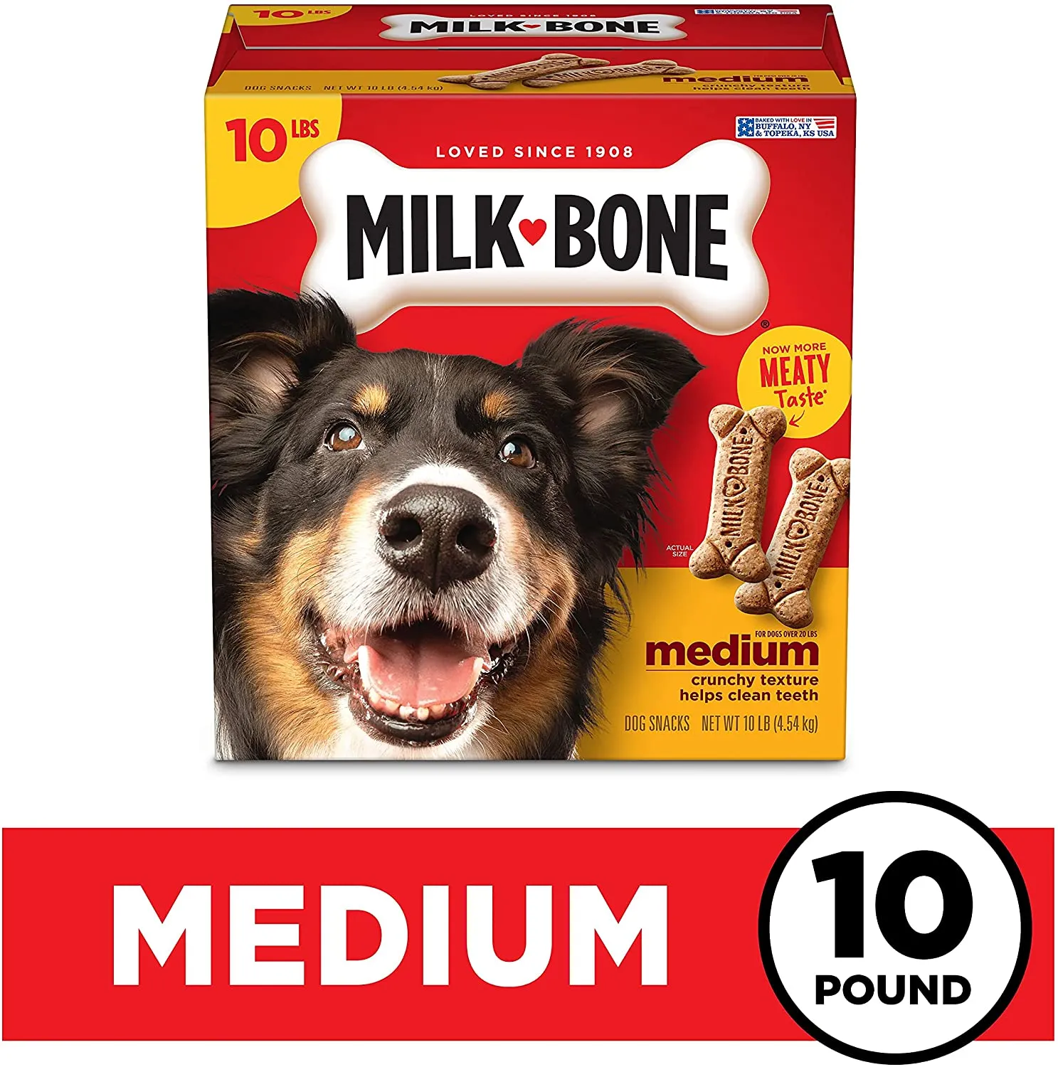 Milk-Bone Original Dog Treats, Cleans Teeth, Freshens Breath
