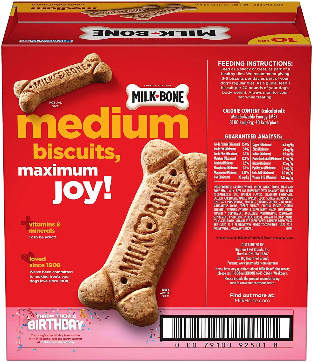 Milk-Bone Original Dog Treats, Cleans Teeth, Freshens Breath