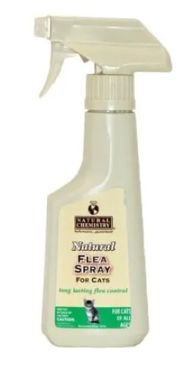 Miracle Care Flea & Tick Spray for Cats - 8 Oz