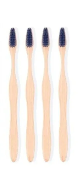 Natural Bamboo Toothbrush 4 pack