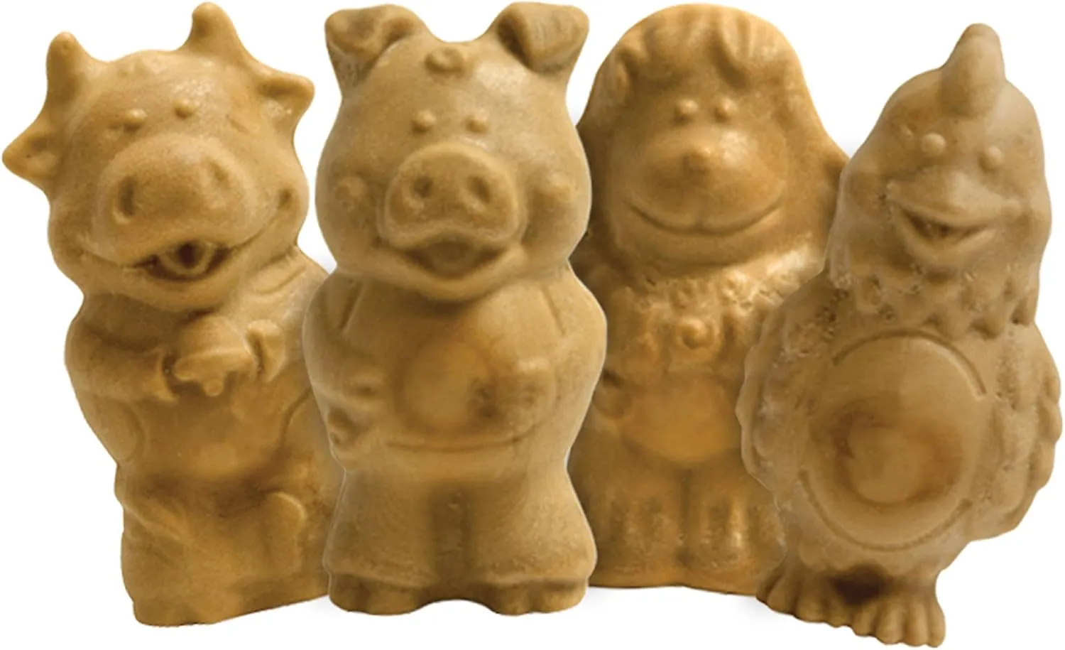 Nylabone Healthy Edibles Natural Puppy Chews Long Lasting Treats for Puppies, Lamb & Apple Flavor, Small/Regular (4 Count)