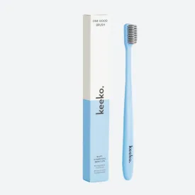 One Good Brush - Biodegradable Toothbrush: Blue